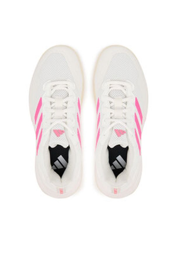 Adidas - adidas Buty do tenisa Gamecourt 2.0 JP7723 Biały. Kolor: biały. Materiał: materiał. Sport: tenis