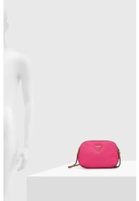 Guess torebka kolor różowy. Kolor: różowy. Rodzaj torebki: na ramię #3