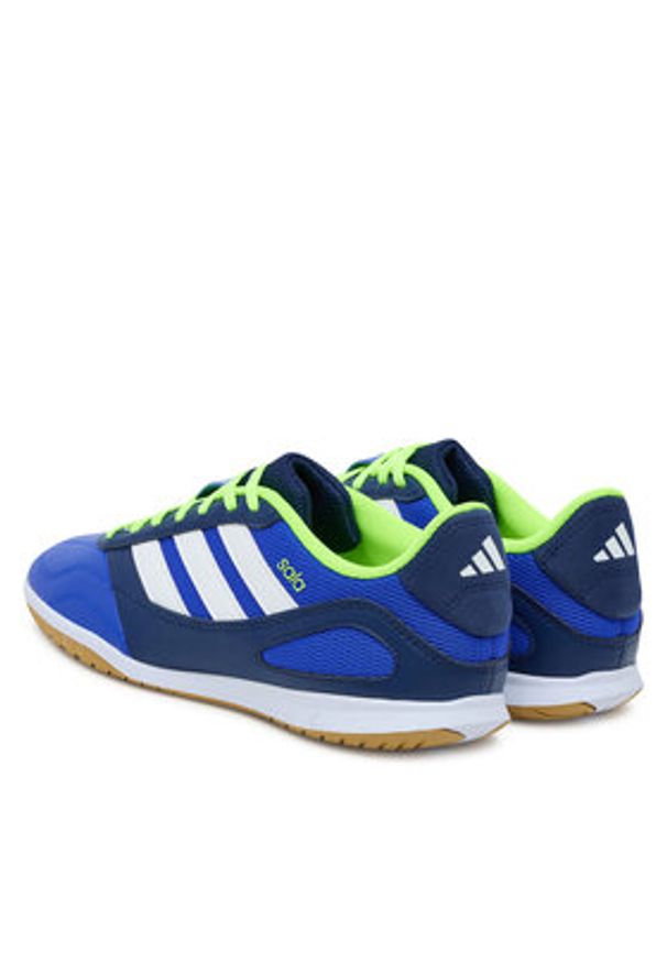 Adidas - adidas Buty do piłki nożnej Super Sala Competition 3 JR5398 Granatowy. Kolor: niebieski. Materiał: materiał