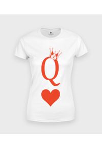 MegaKoszulki - Koszulka damska Królowa Serc. Materiał: bawełna #1