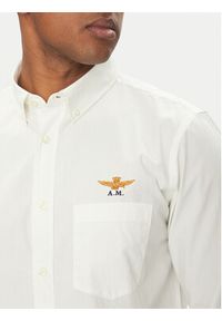 Aeronautica Militare Koszula 251CA1277CT3532 Biały Regular Fit. Kolor: biały. Materiał: bawełna #5