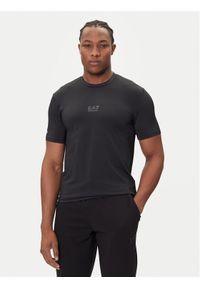 EA7 Emporio Armani T-Shirt 7M000635 AF17770 UC001 Czarny Slim Fit. Kolor: czarny. Materiał: syntetyk