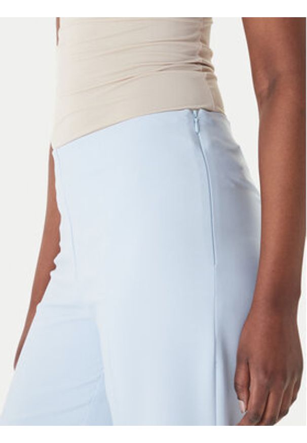 Rinascimento Spodnie palazzo CFC0127878003 Błękitny Wide Leg. Kolor: niebieski. Materiał: syntetyk