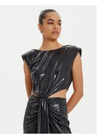 ACCESS FASHION Sukienka wieczorowa 44-3382-807 Czarny Regular Fit. Kolor: czarny. Materiał: syntetyk. Styl: wizytowy #5