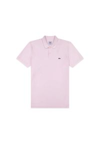Lee - MESKA KOSZULKA LEE PIQUE POLO LIGHT ICY PINK 112376458. Typ kołnierza: polo #2