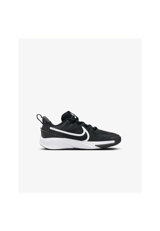 Nike - Buty na co dzień dziecięce NIKE STAR RUNNER 4 siateczka. Okazja: na co dzień. Kolor: czarny