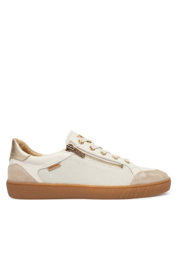 Pikolinos Sneakersy Lanzarote W7B-6737C2 Biały. Kolor: biały. Materiał: skóra