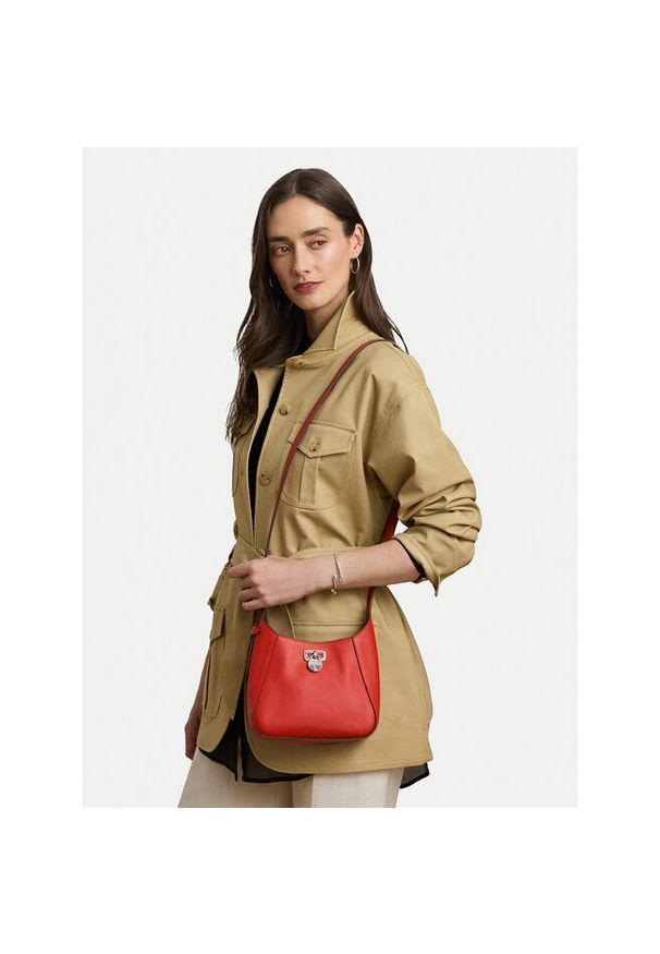 Lauren Ralph Lauren - Torebka LAUREN RALPH LAUREN. Kolor: czerwony