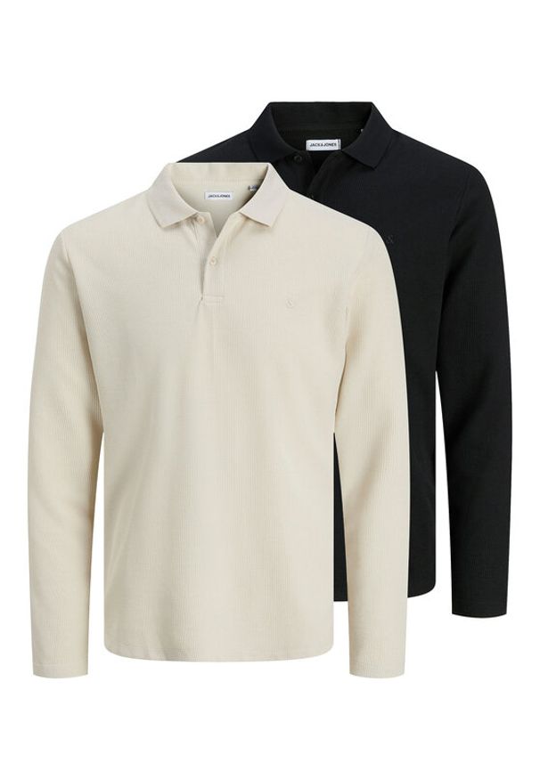 Jack & Jones - Jack&Jones Komplet 2 koszulek polo Austin 12291435 Kolorowy Standard Fit. Typ kołnierza: polo. Materiał: bawełna. Wzór: kolorowy