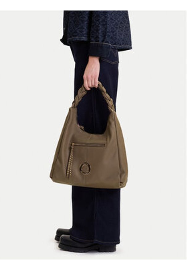 Monnari Torebka TORIMP0-24Z-BAG5930-K015D000-R00 Brązowy. Kolor: brązowy. Materiał: skórzane