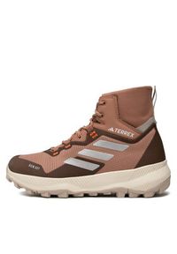 Adidas - adidas Trekkingi TERREX WMN MID RAIN.RDY Hiking Shoes HQ3557 Brązowy. Kolor: brązowy. Materiał: materiał #3