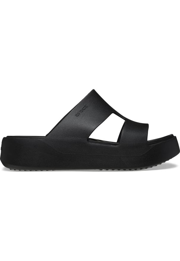 Crocs - Getaway Platform Sandal dla kobiet. Kolor: czarny. Obcas: na platformie. Styl: sportowy