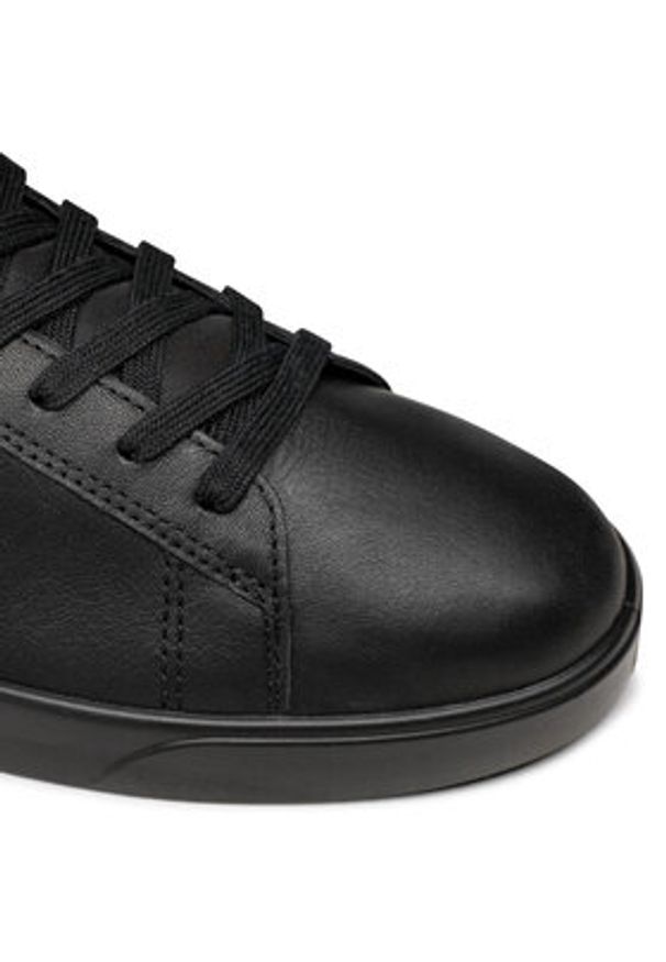 ecco - ECCO Sneakersy Street Lite M 52130451052 Czarny. Kolor: czarny. Materiał: skóra