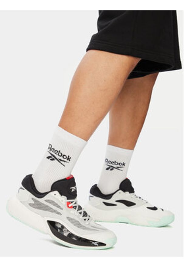 Reebok Sneakersy SS-ENGINE A 26 SE 100256187 Biały. Kolor: biały. Materiał: skóra