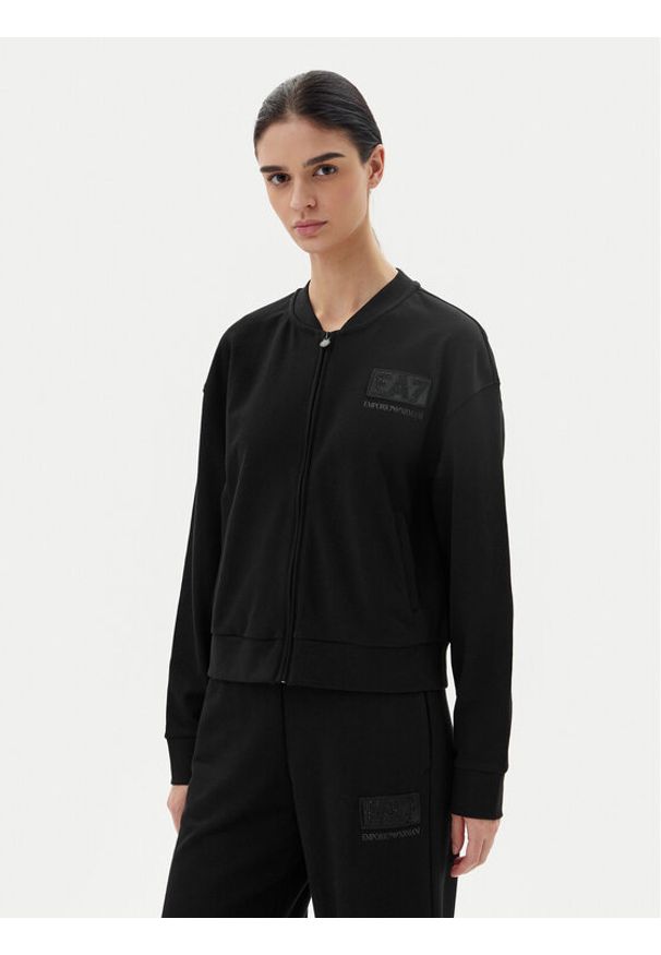 EA7 Emporio Armani Bluza 7W000178 AF12473 UC001 Czarny Regular Fit. Kolor: czarny. Materiał: bawełna