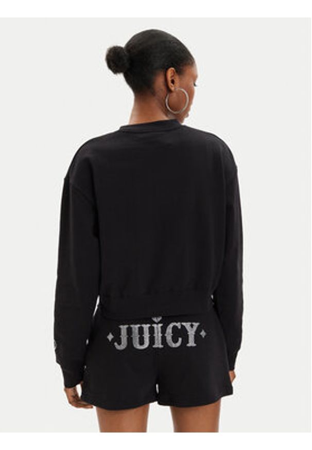Juicy Couture Bluza Cristabelle Rodeo JCBAS223824 Czarny Regular Fit. Kolor: czarny. Materiał: bawełna
