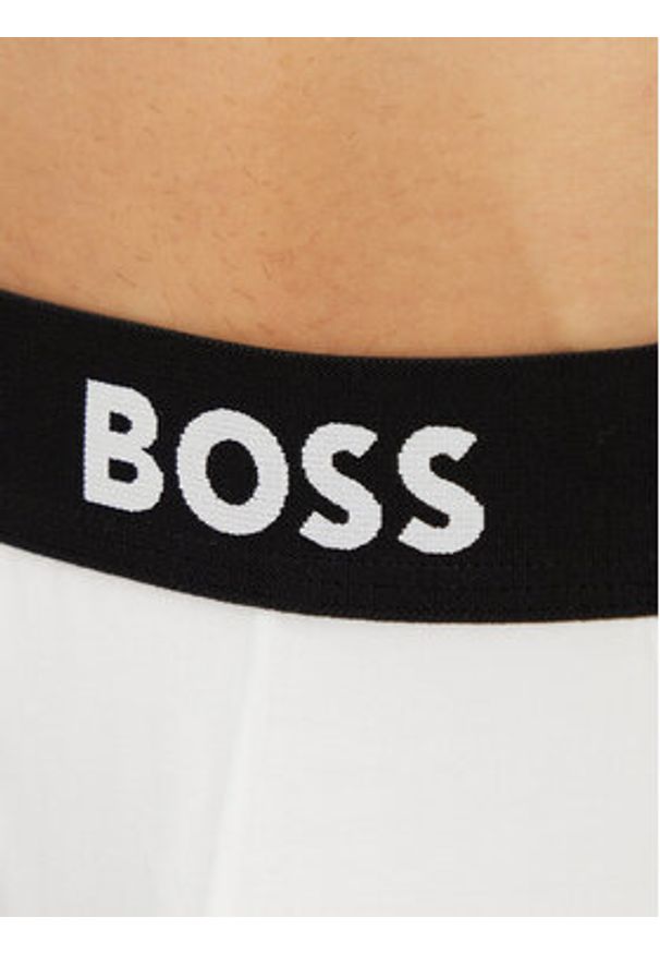 BOSS Komplet 3 par slipów 50546561 Biały. Kolor: biały. Materiał: bawełna