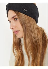 Calvin Klein Opaska materiałowa K60K612591 Czarny. Kolor: czarny. Materiał: wełna, materiał #3