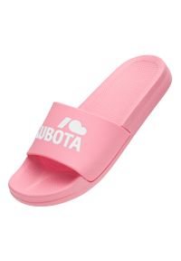 Kubota Klapki Basenowe Basic. Kolor: różowy