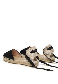 Manebi Espadryle Valencia Espadrilles K 1.0 P0 Czarny. Kolor: czarny. Materiał: skóra, zamsz