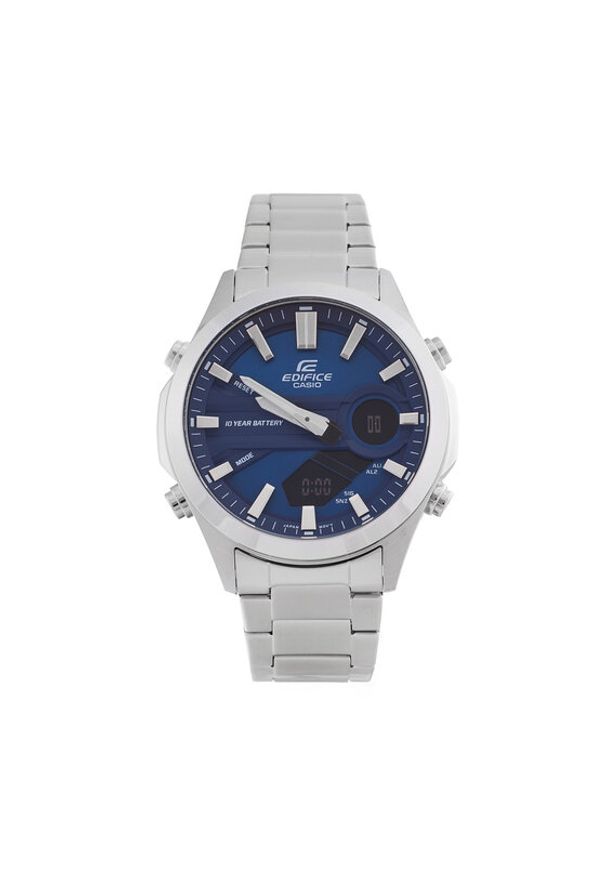 Casio Zegarek EdeficeEFV-C120D-2AEF Srebrny. Kolor: srebrny