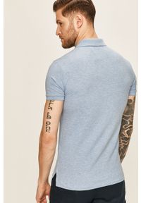 Polo Ralph Lauren - Polo 710548797013. Okazja: na co dzień. Typ kołnierza: polo. Kolor: niebieski. Materiał: dzianina. Długość: krótkie. Styl: casual #4