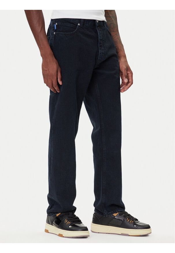 Hugo - HUGO Jeansy Jonah 50541647 Granatowy Regular Fit. Kolor: niebieski