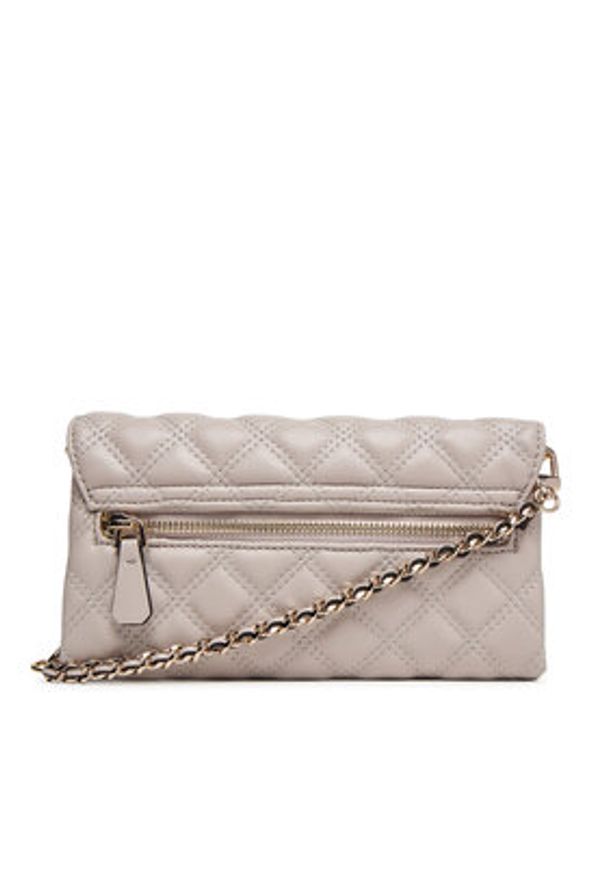 Guess Torebka Giully II Mini HWQG96 73750 Beżowy. Kolor: beżowy. Materiał: skórzane