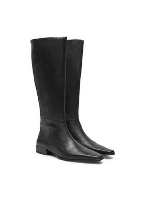 Vagabond Shoemakers Kozaki Nella 5816-101-20 Czarny. Kolor: czarny. Materiał: skóra