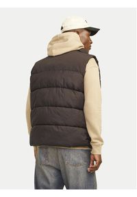 Jack & Jones - Jack&Jones Bezrękawnik Moon 12256860 Czarny Regular Fit. Kolor: czarny. Materiał: syntetyk. Długość rękawa: bez rękawów #5