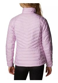 columbia - Kurtka uliczna damska Columbia Powder Lite II Full Zip. Kolor: różowy. Długość: krótkie