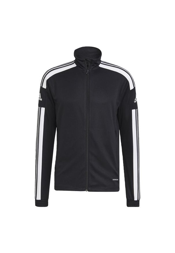 Adidas - Bluza treningowa męska adidas Squadra 21 Training. Kolor: biały, wielokolorowy, czarny. Materiał: poliester. Sport: piłka nożna
