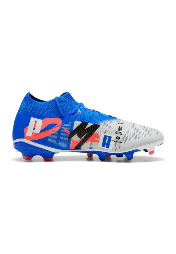 Buty Piłkarskie Puma Future 8 Match Forever Fg/Ag Dorosłych. Kolor: biały. Sport: piłka nożna