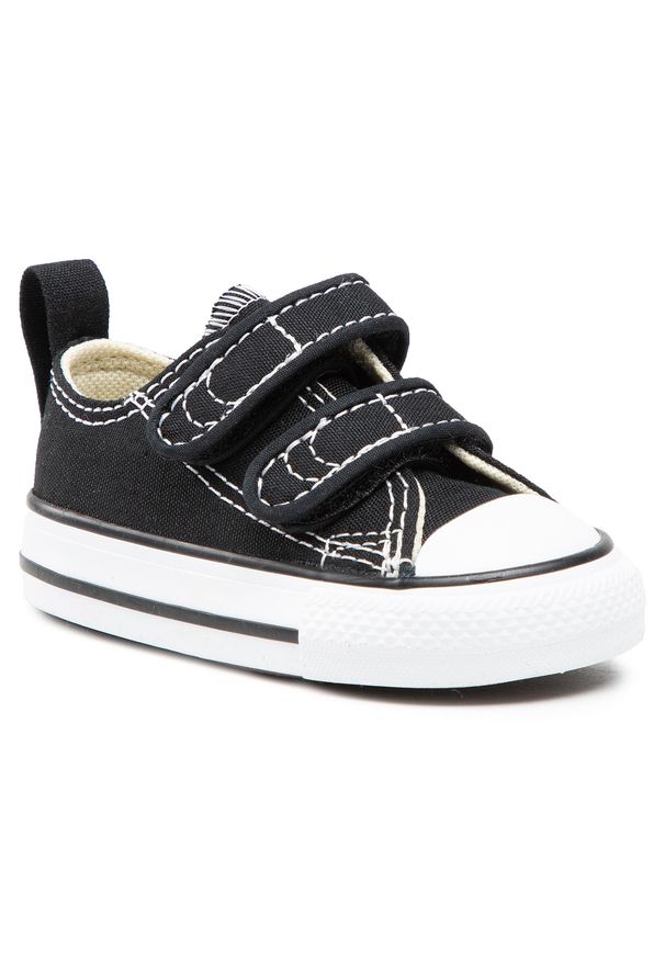 Trampki Converse Ct 2V Ox 7V603C Black. Kolor: czarny. Materiał: materiał