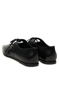 Max Mara Półbuty Laceup 2524526111600 Czarny. Kolor: czarny. Materiał: skóra #3