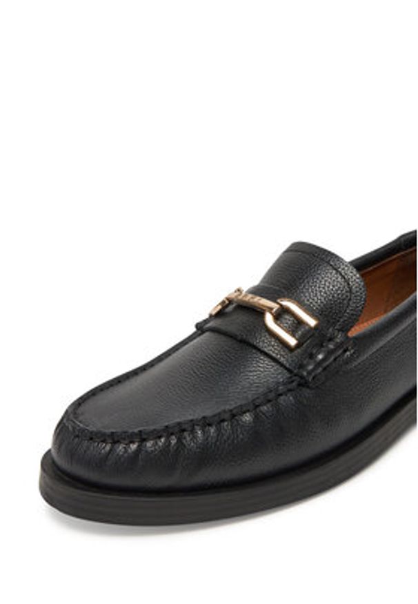 Beverly Hills Polo Club Mokasyny WI44-LOMY-01 Czarny. Kolor: czarny. Materiał: skóra