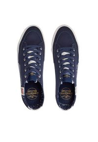 Aeronautica Militare Sneakersy 241SC280CT3336 Granatowy. Kolor: niebieski. Materiał: skóra #4