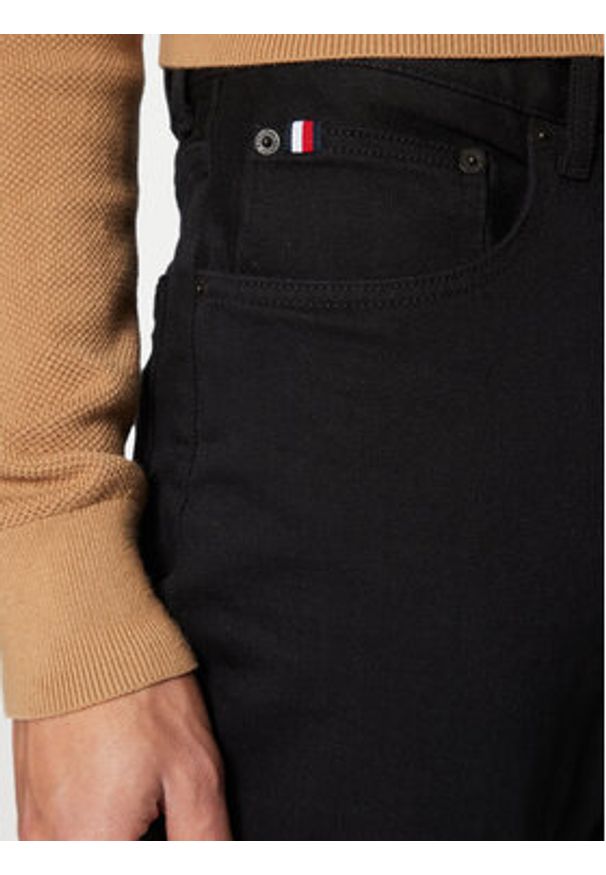 TOMMY HILFIGER - Tommy Hilfiger Jeansy Core Harlem MW0MW39040 Czarny Straight Fit. Kolor: czarny