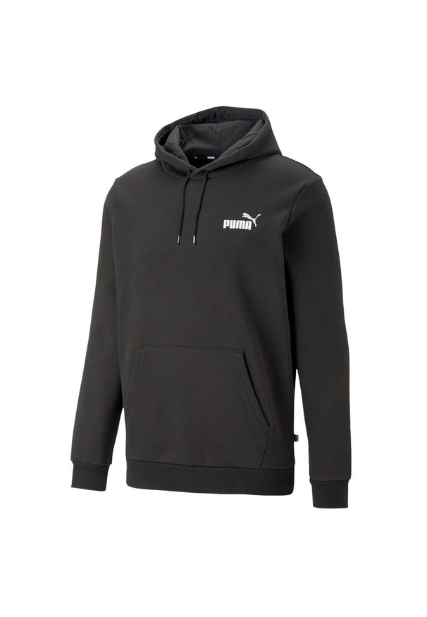 Puma - Bluza Męska ESS+ 2 Col Small Logo Hoodie. Kolor: czarny