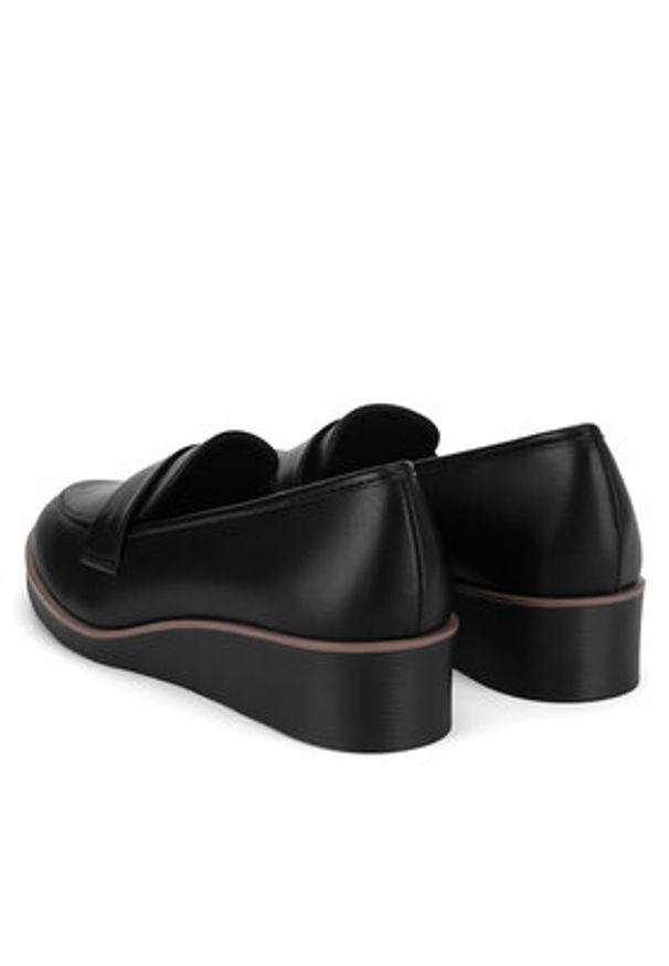 Clara Barson Półbuty WYL3395-4 Czarny. Kolor: czarny. Materiał: skóra