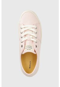 GANT - Gant tenisówki Pinestreet 24538721.G56 damskie kolor różowy. Nosek buta: okrągły. Zapięcie: sznurówki. Kolor: różowy. Materiał: guma #3