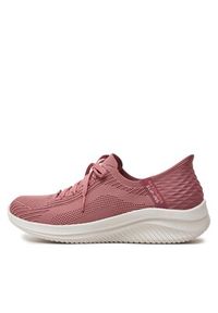 skechers - Skechers Sneakersy Ultra Flex 3.0-Brilliant Path 149710/MVE Różowy. Kolor: różowy. Materiał: mesh, materiał #4