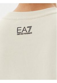 EA7 Emporio Armani Bluza 7W000100 AF10377 U1079 Beżowy Loose Fit. Kolor: beżowy. Materiał: bawełna #5