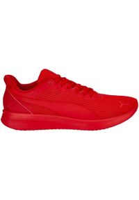 Buty do biegania męskie Puma Transport. Kolor: czerwony. Materiał: syntetyk, materiał, tkanina, guma. Sport: bieganie #1