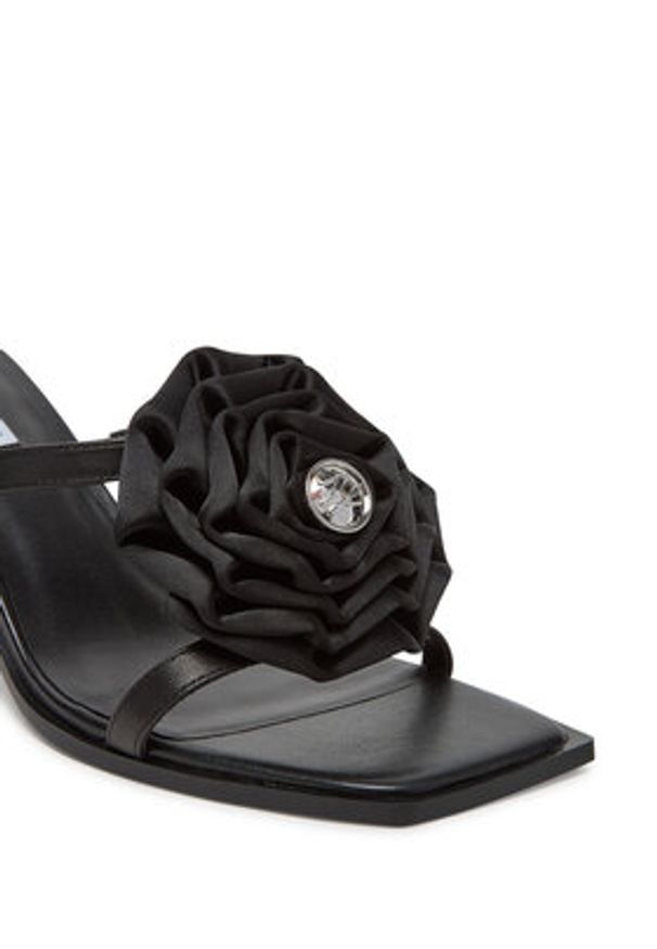 Karl Lagerfeld - KARL LAGERFELD Klapki Karmel KL33624 Czarny. Kolor: czarny. Materiał: skóra