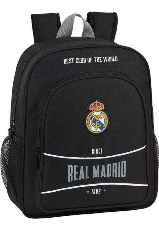 Real Madrid Plecak szkolny Real Madrid C.F. 1902 Czarny. Kolor: czarny
