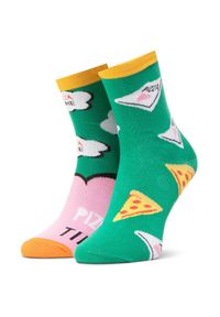 Skarpety wysokie unisex Dots Socks. Kolor: zielony #1