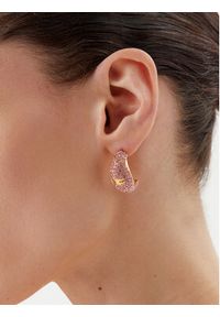 Elisabetta Franchi Kolczyki OR-44M-51E2-V250 Różowy. Materiał: metalowe. Kolor: różowy #6