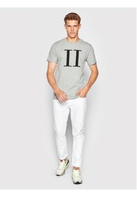 Les Deux T-Shirt Encore Boucle LDM101110 Szary Regular Fit. Kolor: szary. Materiał: bawełna #2