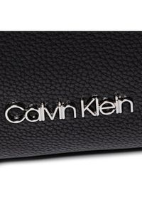Calvin Klein Torebka Neat Tote Md K60K606426 Czarny. Kolor: czarny. Materiał: skórzane #5